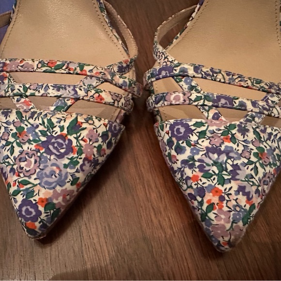 J Crew multicolored heeled sandals. Size 8. - Picture 2 of 6